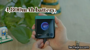 The Razr 70 now features a 4,800mAh battery
