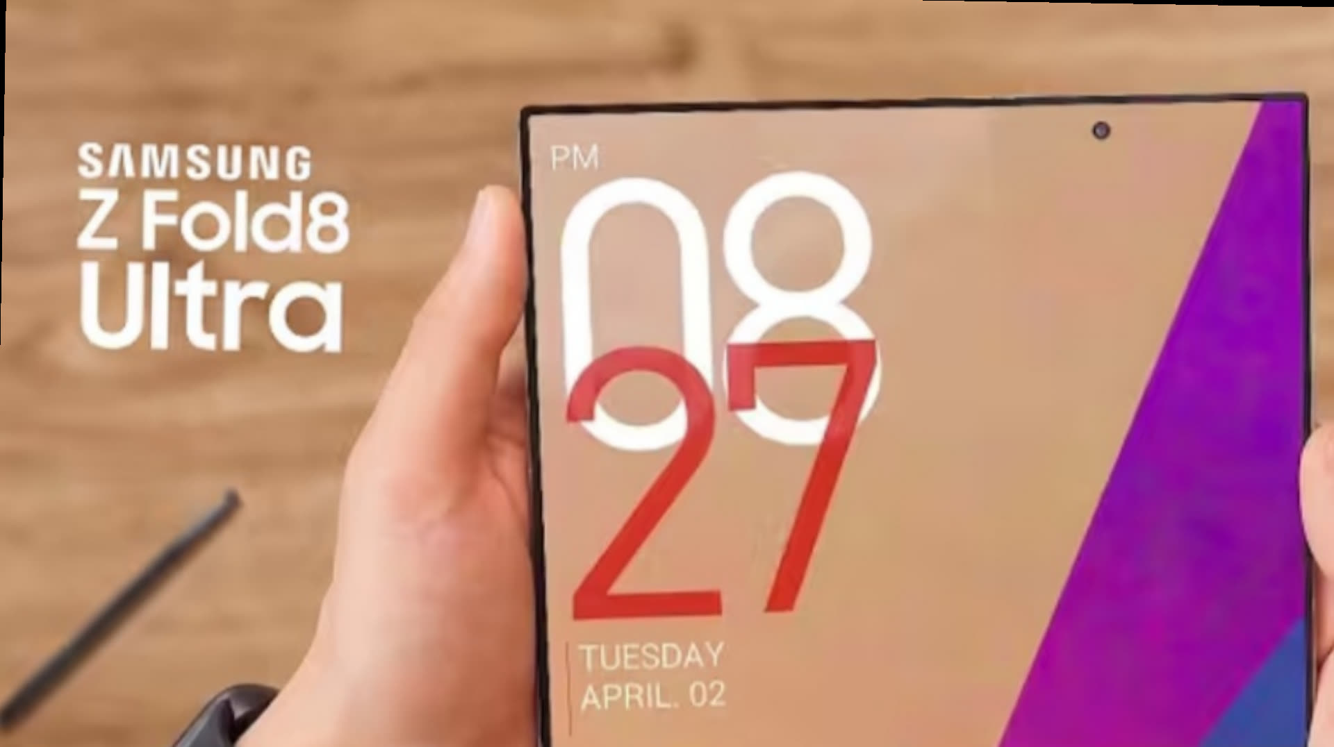 Samsung Galaxy Z Fold 8 Ultra Leak