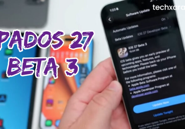 Apple has released iPadOS 27 Beta 3